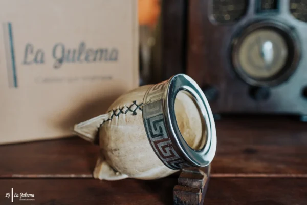 Mate de calabaza imperial retobado