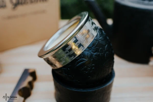 Mate de calabaza imperial acero criollo